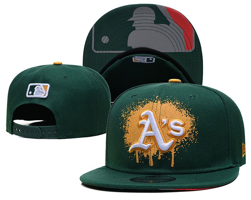 2021 MLB Oakland Athletics Hat GSMY 0725->mlb hats->Sports Caps